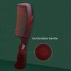 Dandruff Relief Comb Self-Cleaning Hollow Tooth Scalp Massage Dirt Removal Itching Reduction Scalp Care Comb with Skin Scraping Handle