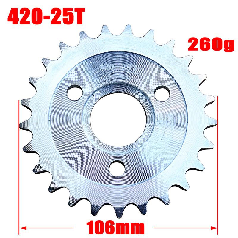 Мотоцикл 420-24T 25T 26T 27T 28T 30T 35T Задняя звезда Ведущая цепь Система привода Для Honda Z50 Z50A Z50J Z50R Мини-мотоцикл
