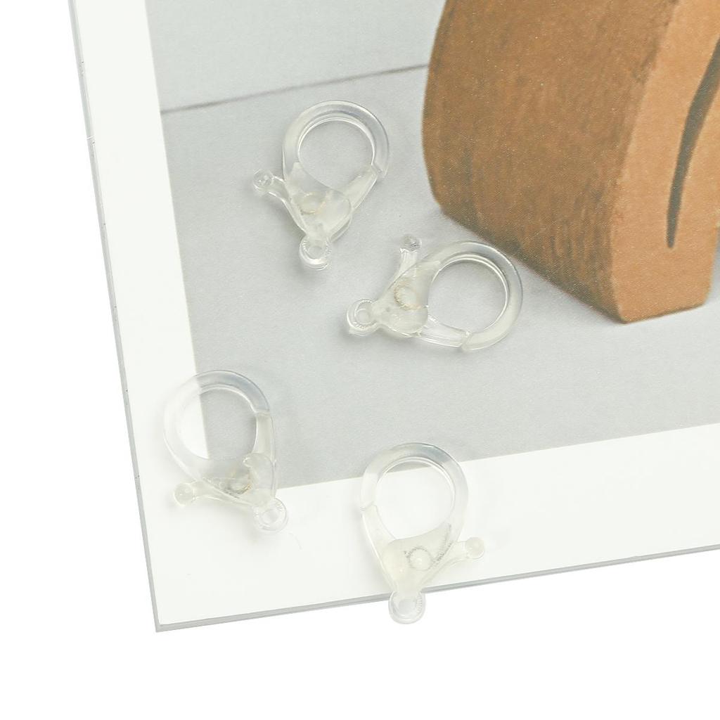 10 шт. пластиковый брелок для ключей красочные крючки клипсы карабин ручной работы аксессуары для изготовления ювелирных изделий