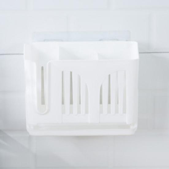 Home Chopsticks Storage Rack Cage Wall-mounted Drain Spoon Fork Knife Holder