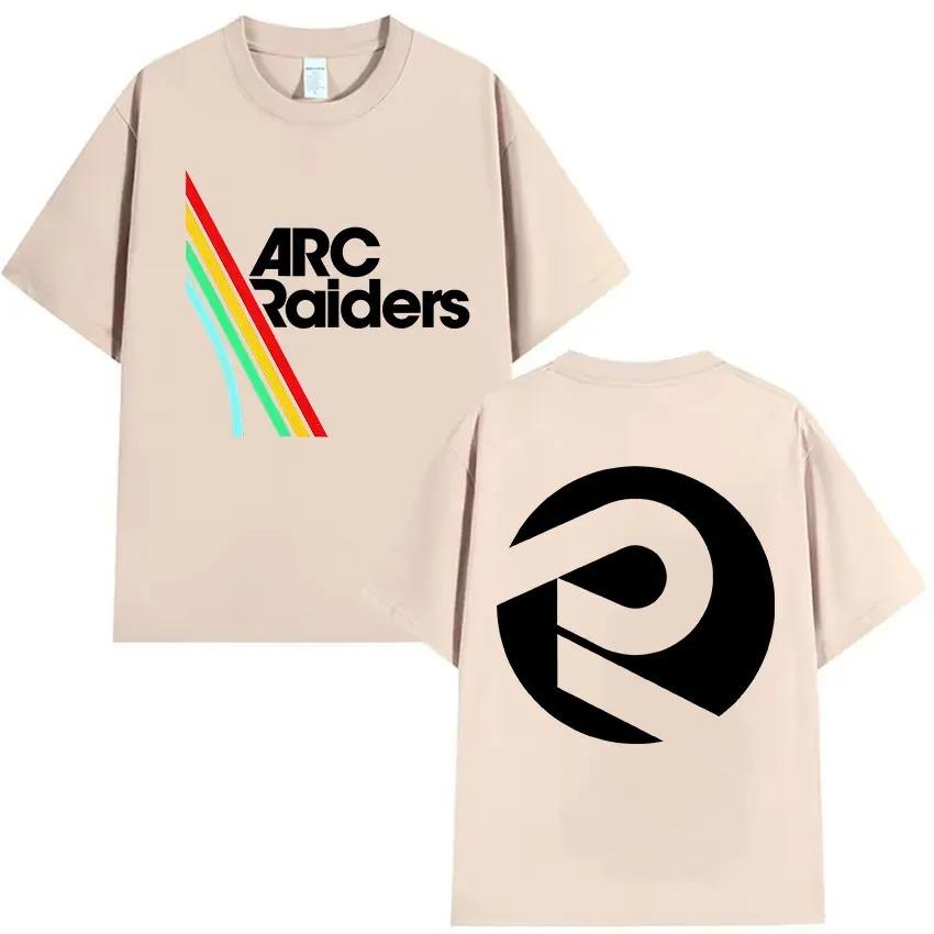 Горячая Игра ARC Raiders Графическая Футболка Мужчины Женщины 100% Хлопок Высокое Качество Повседневная Короткий Рукав Модная Одежда Женщины Мужчины Футболки