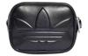 Оригинальная полиуретановая кожаная сумка через плечо Adidas Originals Trefoil, Мини-сумка кросс-боди женская, Черная IT7379