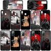 Для iPhone 16 15 Xiaomi Redmi Note 14 13 12 11 Pro Max X 8 16e Samsung Galaxy S25 S24 S23 Moto OPPO Huawei Bushido Japan чехол для телефона Samurai Ninja