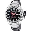 Часы Festina The Originals Diver F20665/4 - Мужские - Кварцевые - Нержавеющая сталь - Черный - Серебристый