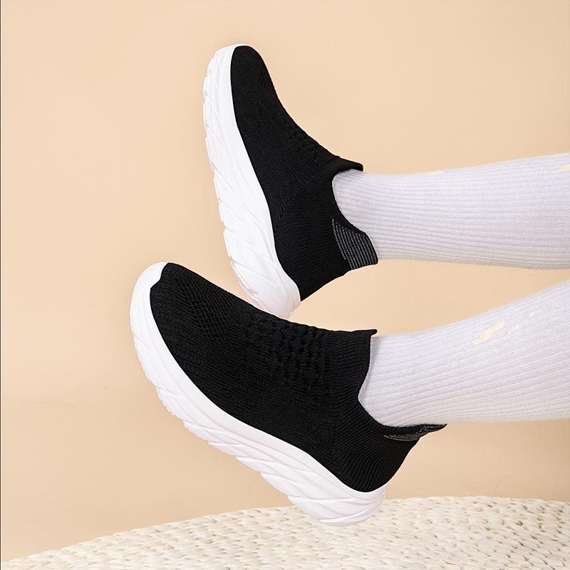 2025 New Kids Sock Shoes Knitted Fashion Medium Help Sneakers for Boys Girls Casual Sport Sock Sneakers Children Tennis Shoes