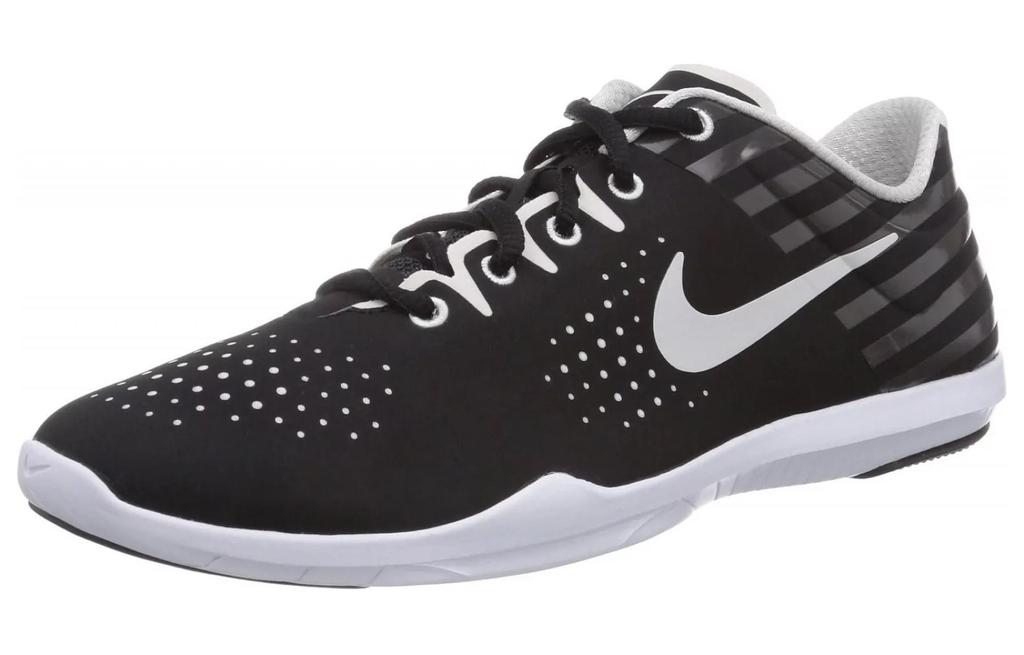 Nike Женский тренировочный топ Studio Print 'Black White' 644205-014