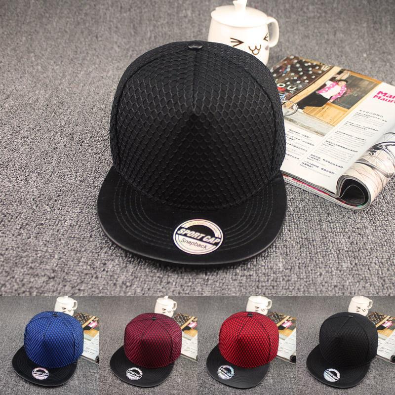 Бейсболка из однотонной сетки, уличные повседневные шляпы Snapback, кепки в стиле хип-хоп, мужские и женские спортивные кепки для гольфа, кепки