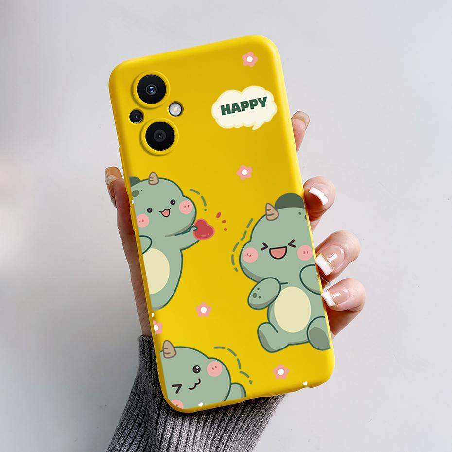Для Oppo Reno7 Z 5G Чехол Reno 7 8 Lite Мультяшный Медведь Лягушка Мягкий Силиконовый Чехол для Телефона Для Oppo Reno 7Z 8Z Reno7Z 5G Задняя Крышка Capa