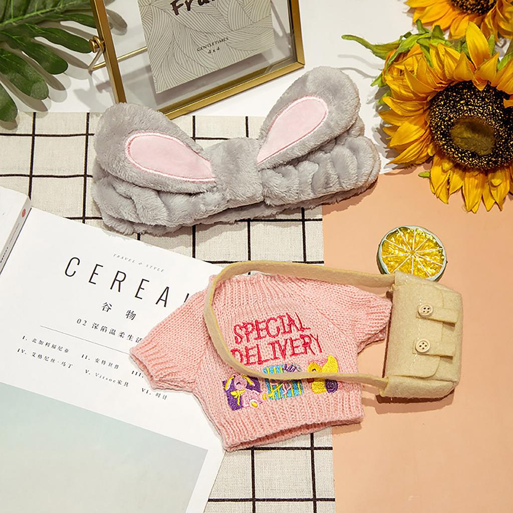 30 см аксессуары для кукол D-uck плюшевая кукольная одежда Кукольная одежда съемная одежда шляпа костюм аксессуары для плюшевых игрушек