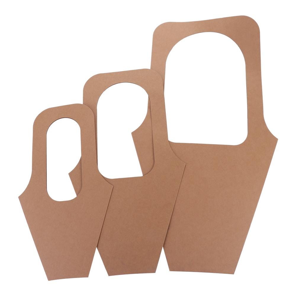 Romantic Flowers Paper Bag Simple Flower Packaging Bag Creative Flower Arrangement Bag Rose Flower