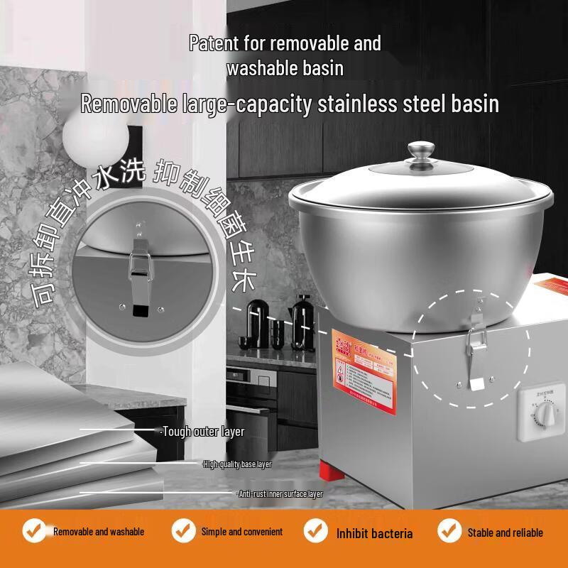 Yingtang 8L 25KG Electric Dough & Filling Mixer