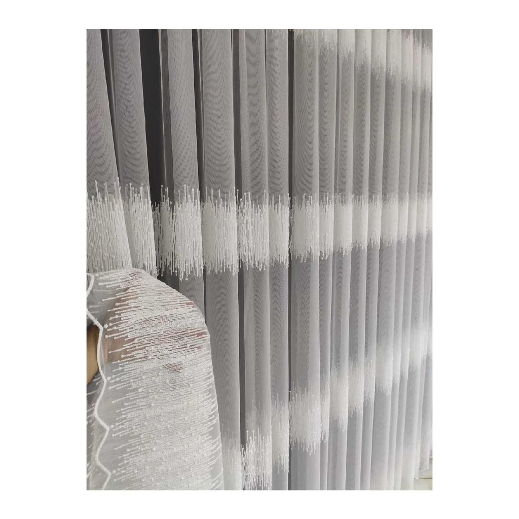 1/3 Close Pleat Luxury Living Room 179 Code Tulle Curtain 1/3 Close Pleat Does Not Require Ironing