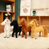 Cute Imitation Horse Plush Toy Doll Pony Doll Gift Animal High Quality Material Birthday Christmas Gift Home Decor