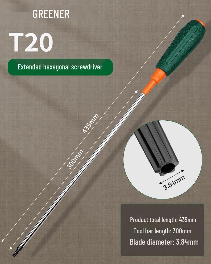 Набор отверток Phillips "Цветок" и Hex Star T20-T30