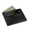 BEZ-11 BLACK BUSINESS CARD CASE + CERTIFICATE