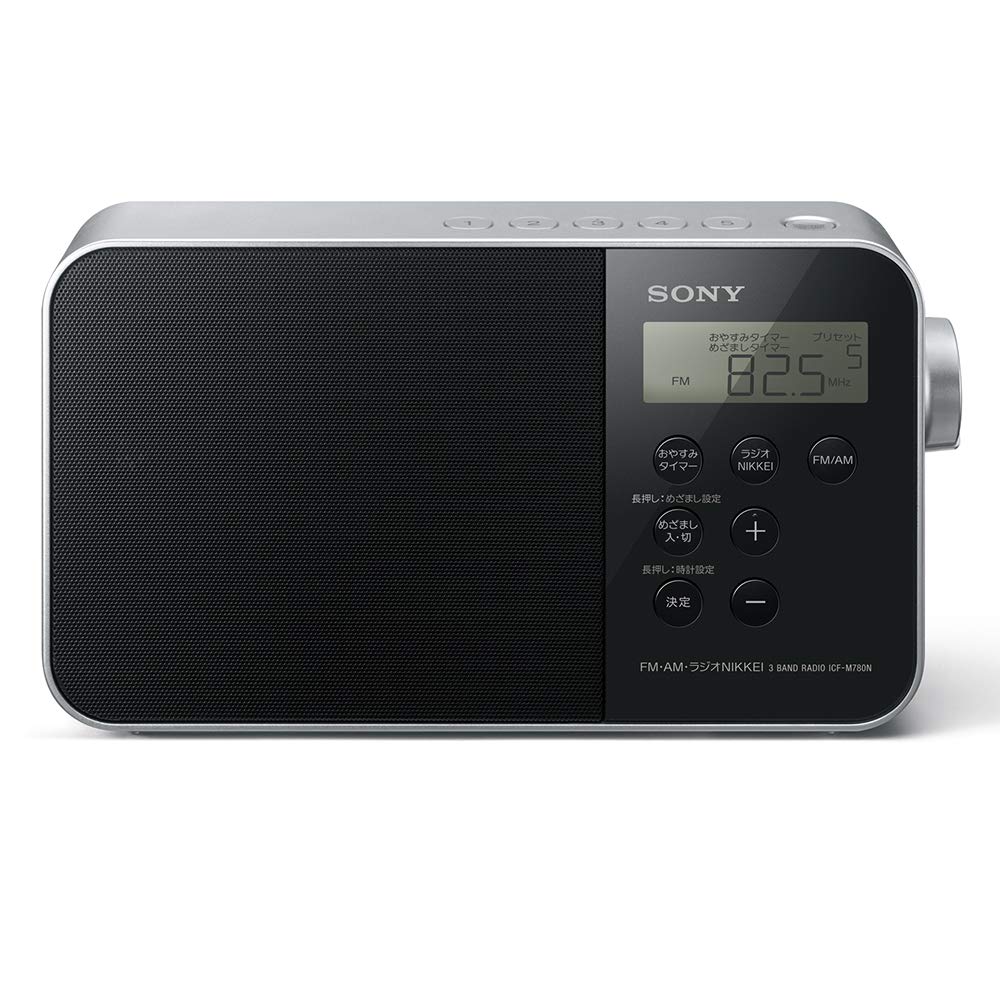 Sony PLL Synthesizer Portable Radio Nikkei Battery Black B ICF-M780N FM/AM/Wide FM/Radio compatible, operated, ICF-M780N
