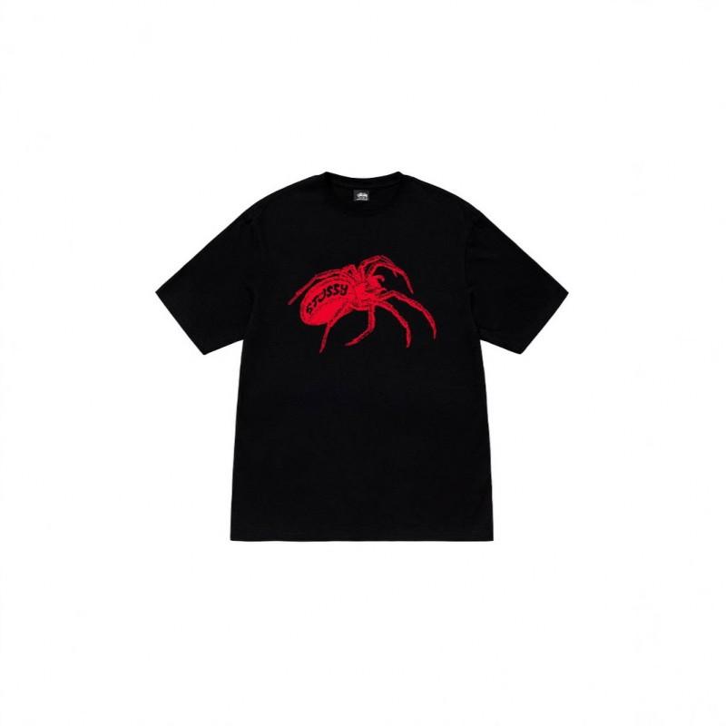 STU Print T-Shirt Loose Fit Crew Neck Short Sleeve Unisex Casual Top