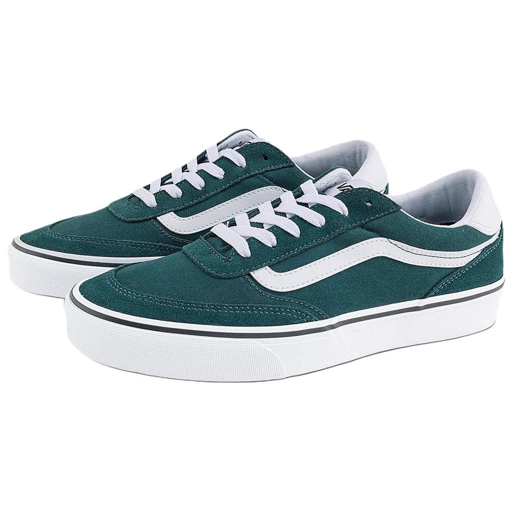 Vans Кроссовки для скейтборда Brooklyn LS, легкие, износостойкие, нескользящие и дышащие, низкие, мужские, зеленые VN000YU3FRJ