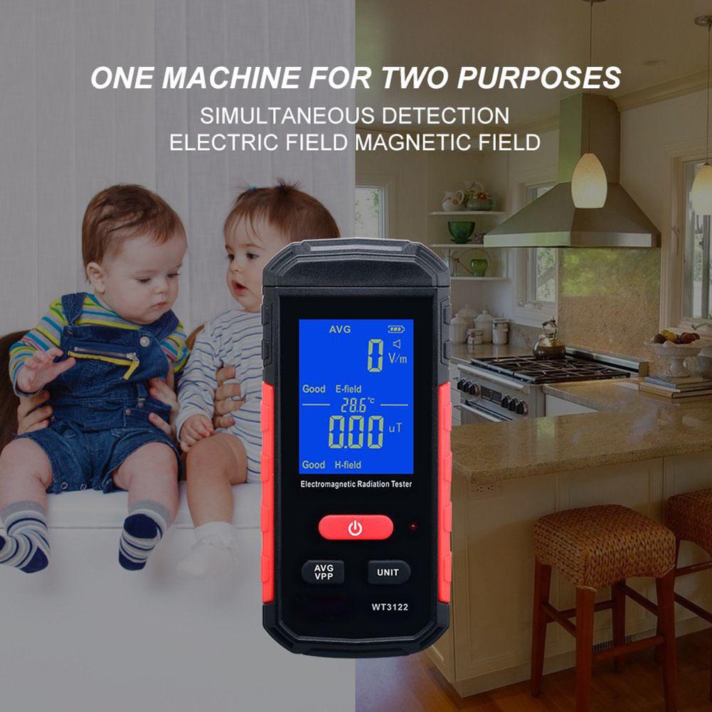 Детектор радиации, электромагнитный перезаряжаемый портативный тестер радиации WT3121