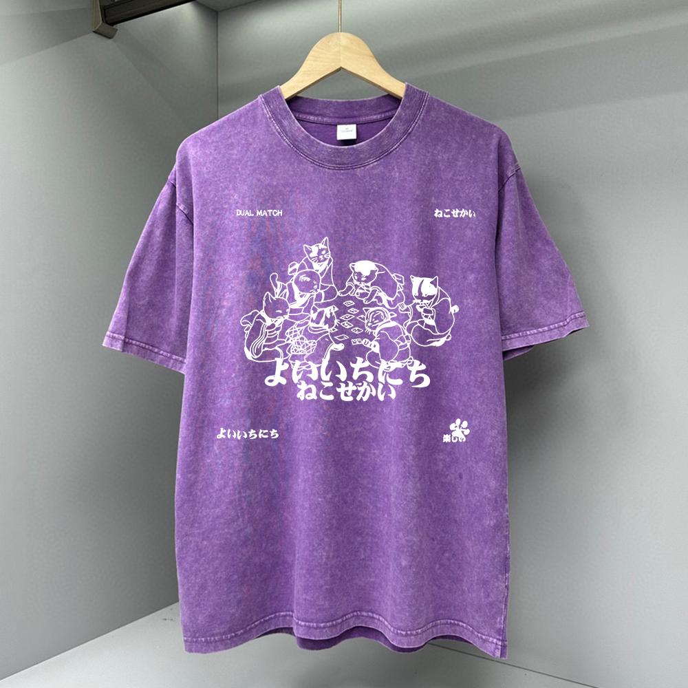 It'S Like A New Year American Retro Fun Men T-Shirts Cotton Oversized Short Sleeve Shirt Loose T-Shirt Tops