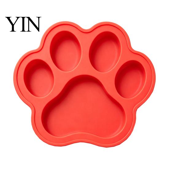 Decorative Concrete Molds Stepping Stone Silicone Mold for DIY Garden Patio Walkway Path Decor, Reusable Memorial Markers Casting Mold, Maple