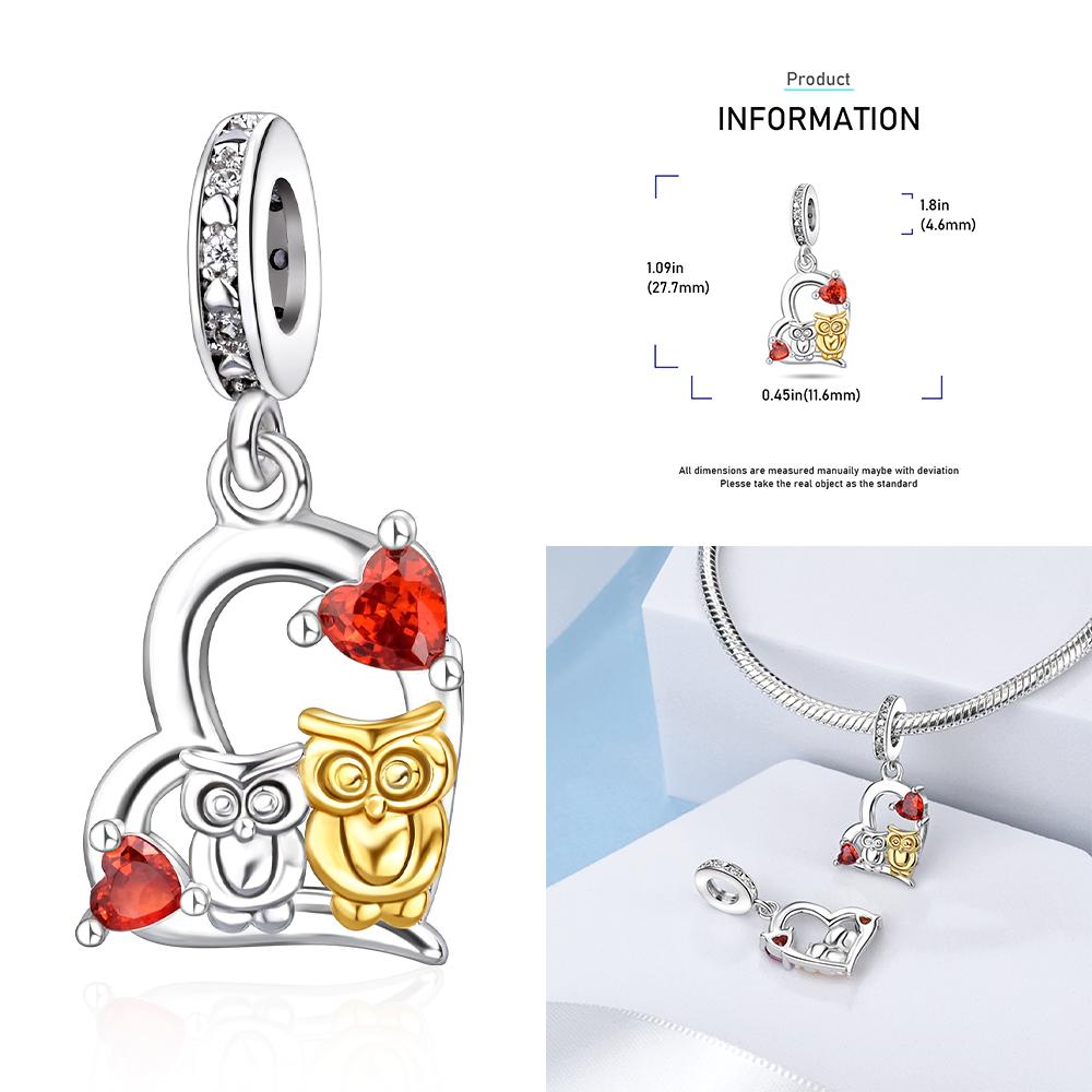 Copper Firefly Charm Love Mom Sea Turtle Beads Angel Wings Charms For Diy Original Bracelet Family Sister Jewelry