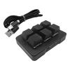 MK623PRO Беспроводная USB-клавиатура 6 клавиш с настраиваемым макропрограммированием для геймеров и профессионалов со светодиодной подсветкой
