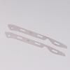 2Pcs Front Bumper Repair Metal Plate Buckle Broken Opening Rotten Buckle Repairer Bracket For Jade 2013-2020