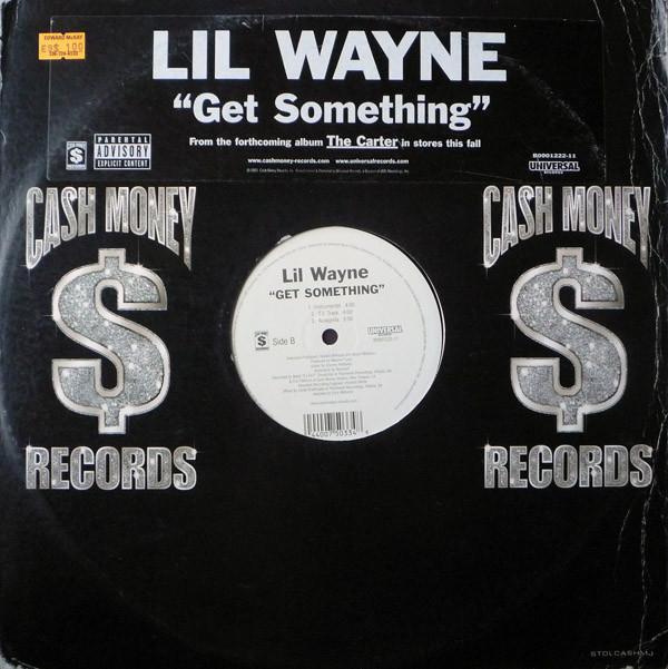 12-дюймовая пластинка LIL WAYNE - Get Something B000122211 Cash Money Reco 2003 США Рэп и хип-хоп/R&B Б/У