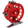 Передняя Зимняя Рыболовная Катушка Муха Полностью Металлическая С Тормозным Усилием КатушкаКрасная Правая Рука
