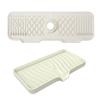 Silicone Sink Splash Guard Drain Mat Soap Rack Holder Faucet Draining Pad for Kitchens Bathrooms RVs