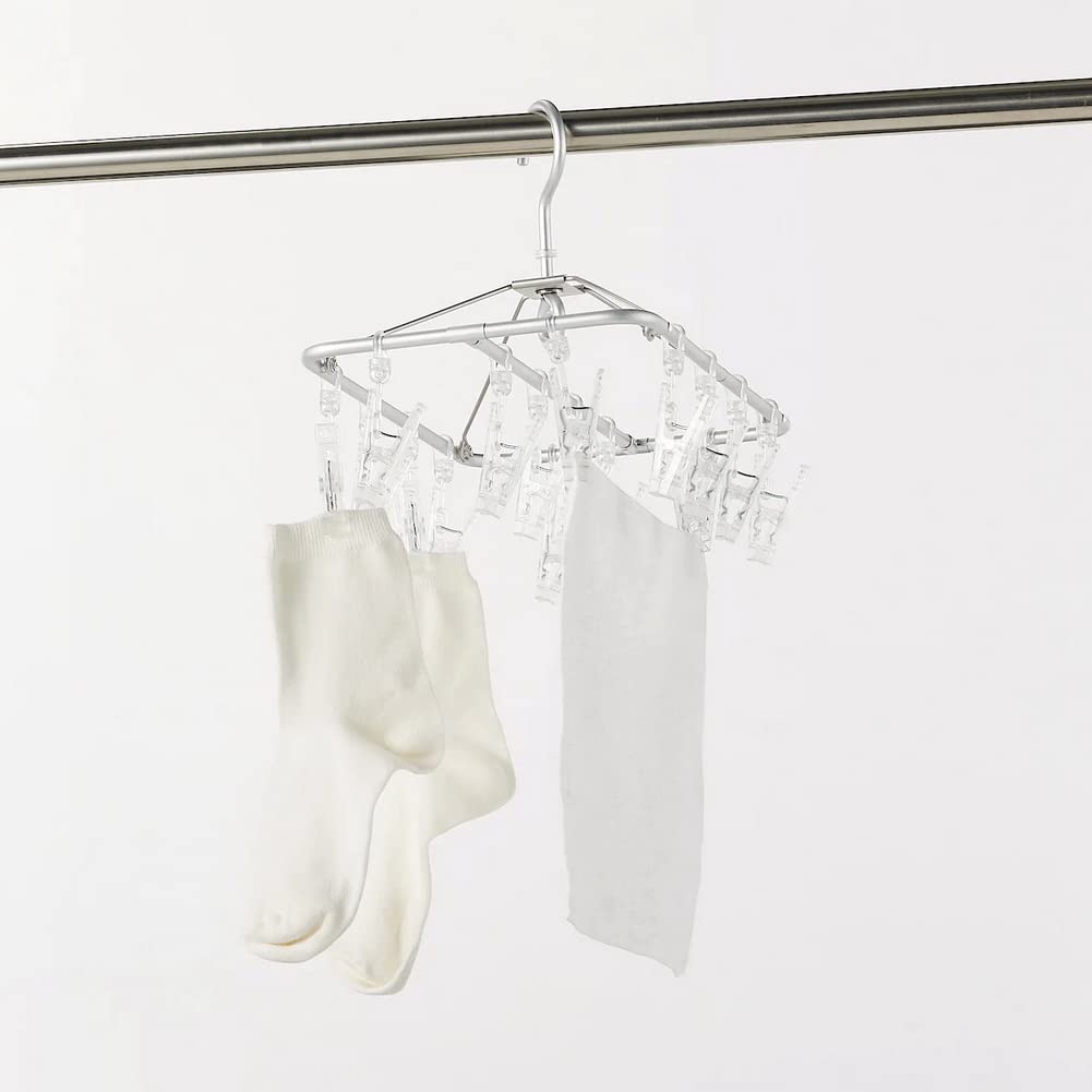 MUJI Алюминиевый Прямоугольный 20 см x 32 см 16 44314500 Вешалка, (W) (D), клипсы,