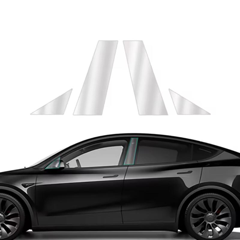 For Tesla Model 3/Y 2017-2025 A-Pillar B-Pillar Protective Film TPU Scratch-Resistant Film Car Clothing Wrap Color-Changing FilmGood product