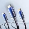 3 в 1 Быстрая зарядка Type C USB-кабель Type C USB Micro Для iPhone Samsung Huawei Xiaomi Многопортовый Многозарядный провод