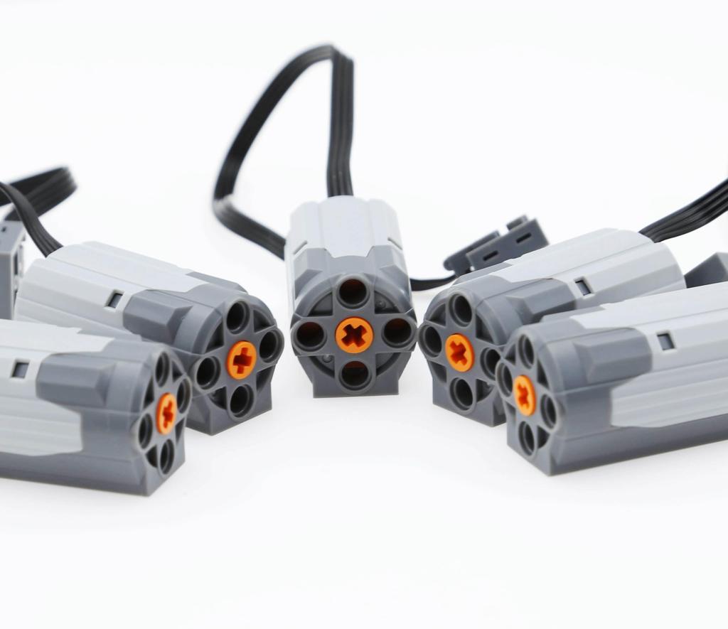 Habow 5 шт. Набор деталей Power Functions Technic M-моторы, совместимый с набором моторов Lego 8883.