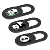 3Pcs Webcam Cover, 0.02 Inch Panda Laptop Camera Cover, Cute Accessories for Laptop PC iPhone iPad iMac MacBook Pro Air