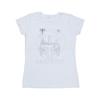 Star Wars Womens/Ladies The Mandalorian Rings Helmet Cotton T-Shirt