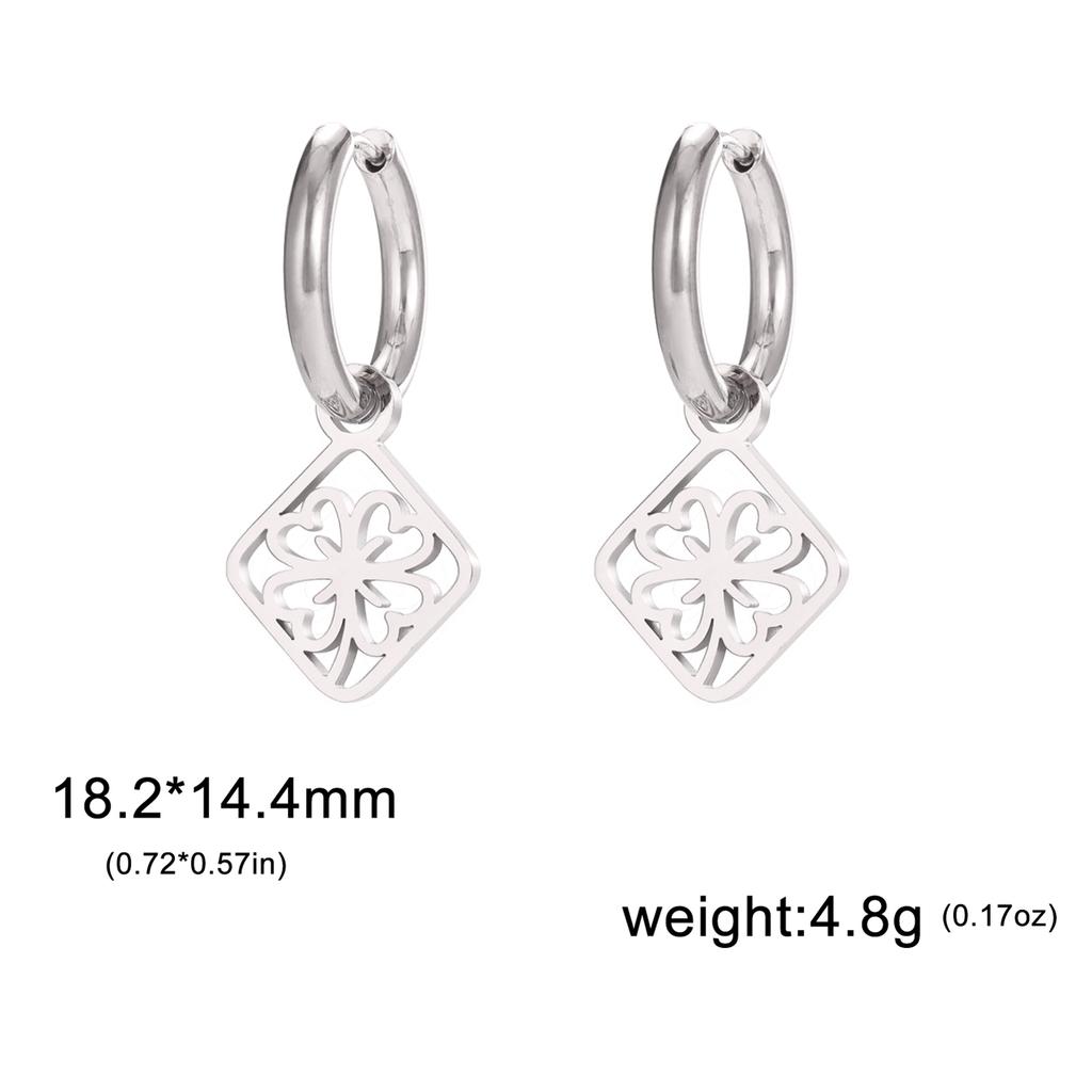 Cazador Animal Dog Cat Paw Footprint Earrings for Women Stainless Steel Flamingo Drop Earrings Jewelry Birthday Gift 2026