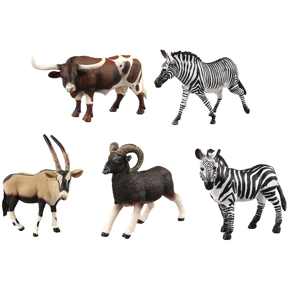 Simulated African Wild Creature Model Lifelike Model Lifelike Toy Home Toy Home Office Decoration Desktop Ornaments