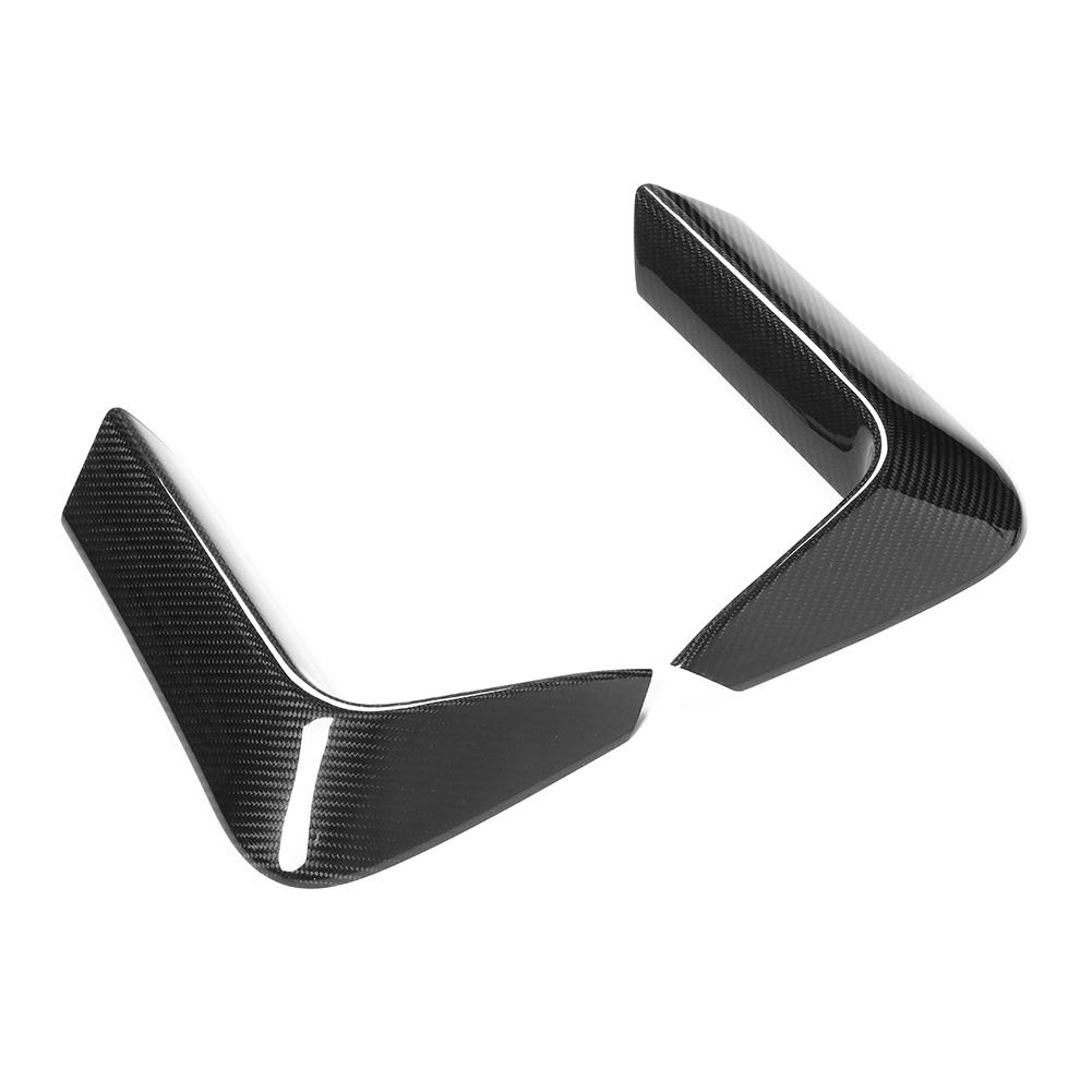Carbon Rear Bumper Spoiler Trims Corner Anti Crash Cornerite Valance Flaps Fits for F80 M3 & 2015-2019 F82 F8 4 2015-2020