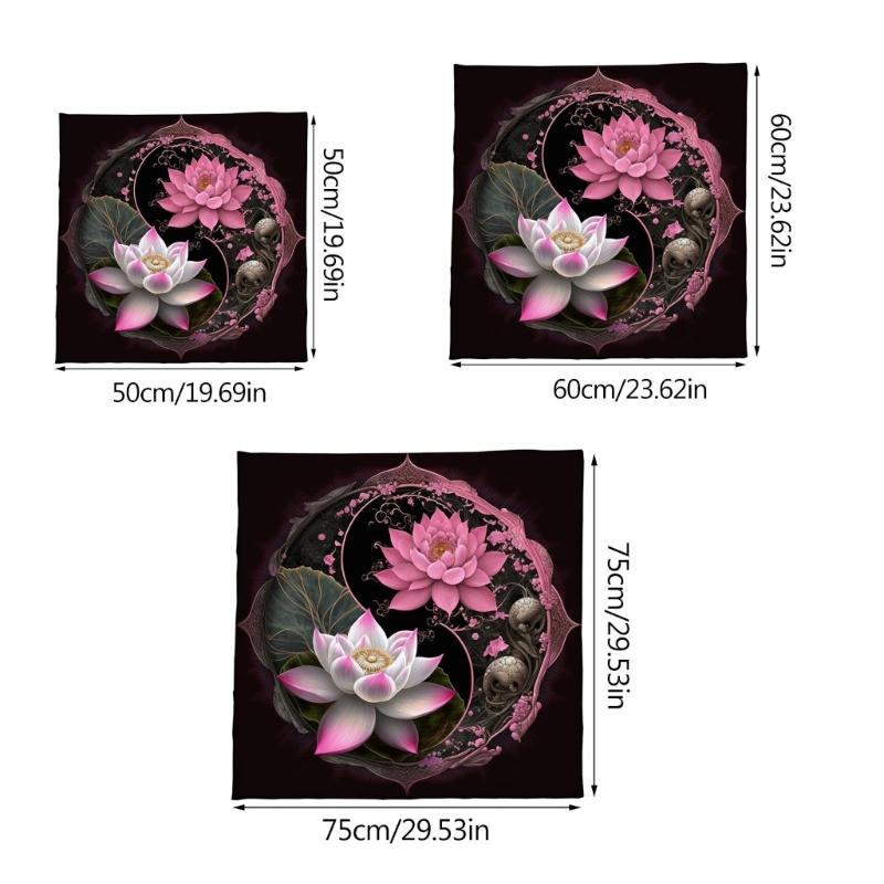 Скатерть для гаданий Цветок Тайцзи Астрология Таро Скатерть для алтарей