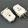 1/5 Набор DIY Домашнее розеточное оборудование, Плоская вилка с поворотом на 180° для домохозяйств США
