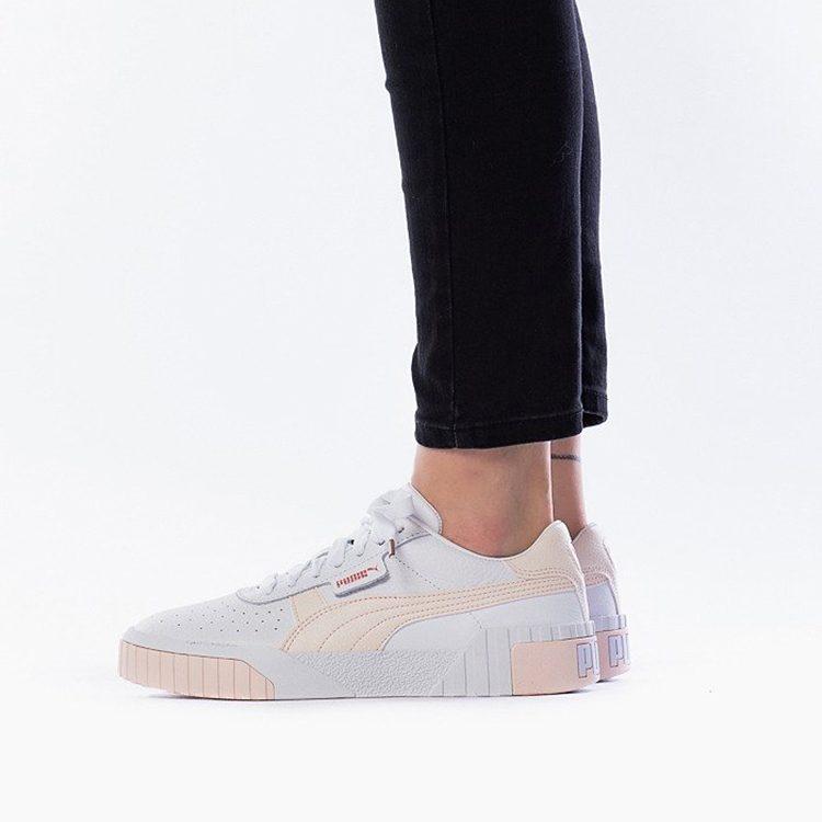 Puma Кеды Cali 'Бело-розовые' Женские 369155-13