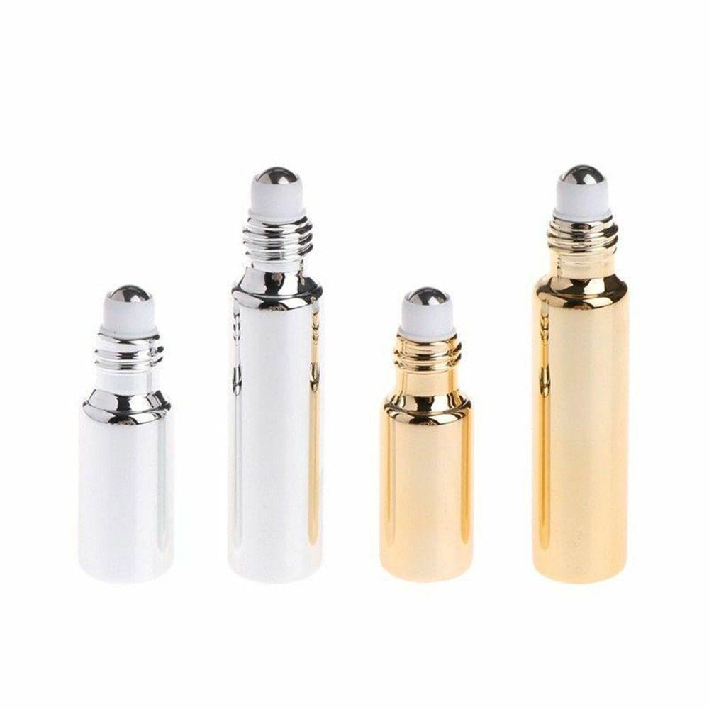Eye Cream Refillable Essential Oil Container Roller Ball Massager Empty Bottle Stainless Steel