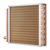 16"x 16" Heat Exchanger Water to Air 3-Row 3/8" Copper Ports 193 Fins