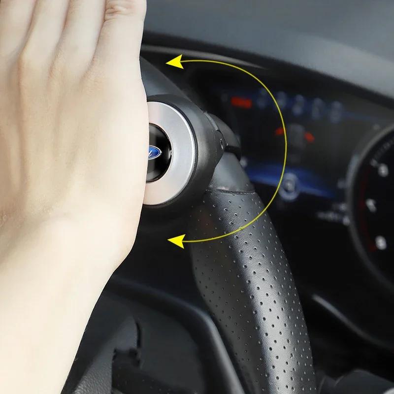 mk4 360 Steering Wheel Knob Ball Auto Spinner Knob Car Steeringbooster For Ford ST FOCUS 2 3 Mondeo Fiesta Kuga MK2 3 4 Ecosport