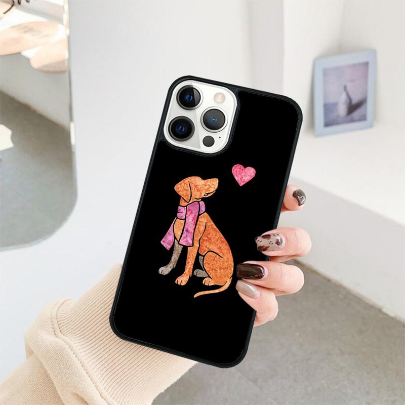 Hungarian Vizsla Dog Phone Case For iPhone 17 Air 16 15 14 11 12 13 Pro MAX Plus coque Cover Shell