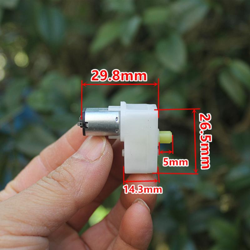 1/3/5 Pcs Dc3-6V N20 7-Shaped Mini Reduction Motor 36Rpm Slow Speed High Torque Gearbox Motor Micro Toys Diy Accessories