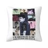 Шарль Леклер Чехол для подушки Eras Tour Напечатанный Полиэстеровый Чехол для подушки Подарок Наволочка для декоративной подушки Домашняя Квадратная 18''