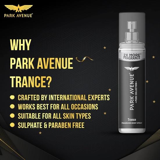 Park Avenue Pure Collection Trance Fragrance Спрей для тела для мужчин, 135 мл